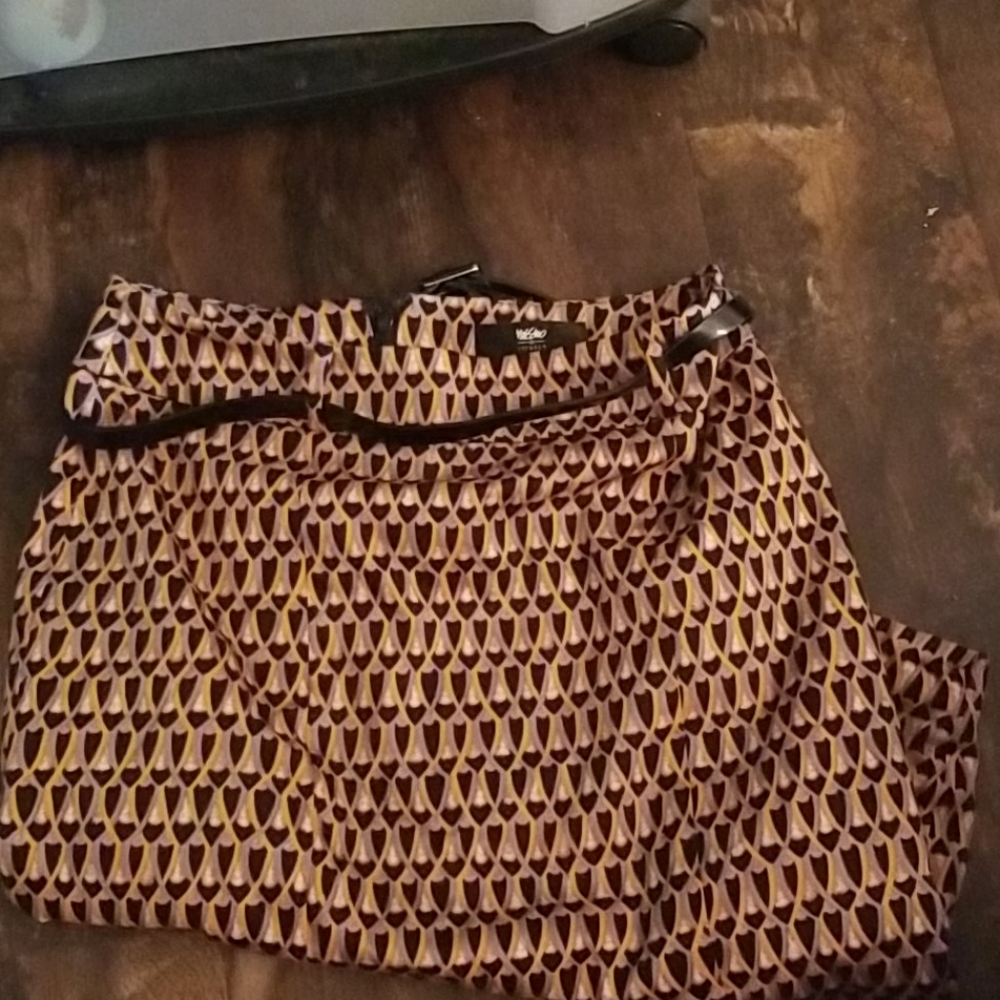 Mossimo Retro Pattern Pencil skirt